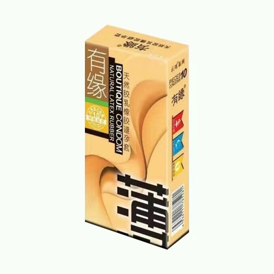 10 stuks/doos Ultra-dunne EU-condooms Veilige bescherming met natuurlijk rubber