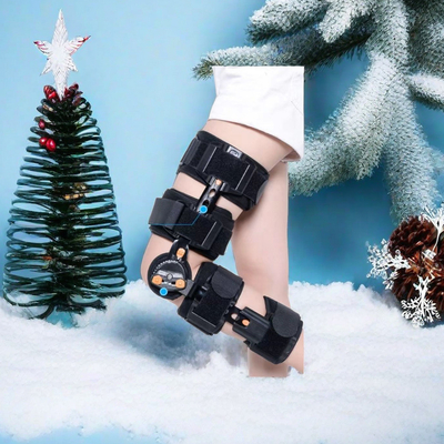 Orthopedische post-op knie-immobilizer-beugel CE-gecertificeerd voor alle maten
