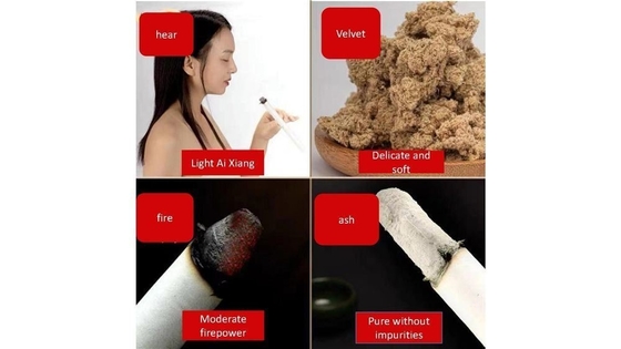 Revitaliseer met Ai Tiao Chinese medische moxibustie stokken bevorderen de bloedsomloop