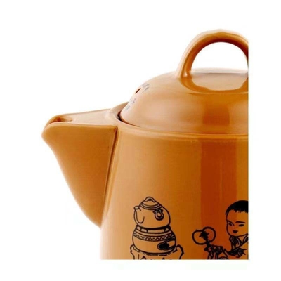 Handgemaakte handwerk Theepot Huis voor uw keuken Niet-transparante dekking inbegrepen