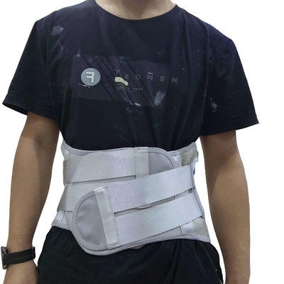 Verstelbare staalplaat Lumbal Back Support Belt voor decompressieverlichting