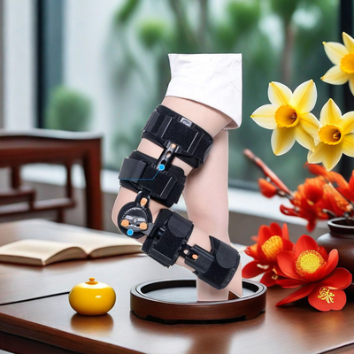 Met machines aangedreven ortopedische kniebeugel Effectieve pijnbestrijding bij artrose