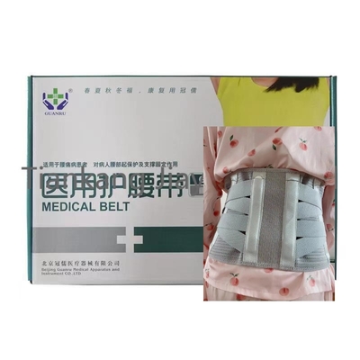 100n Adhesieve elastische ademende lumbale steun Spandex rugsteun voor werk en sport