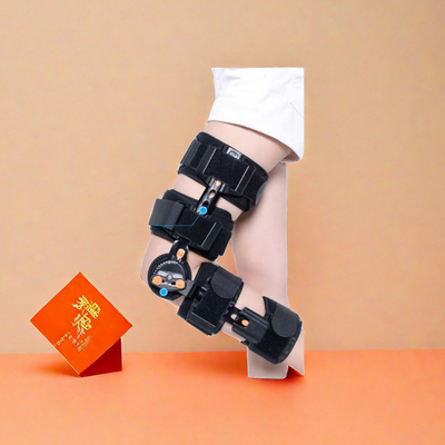 Mechanisch aangedreven gewrichtssteun kniebeugel voor patiënten met artrose en behandeling