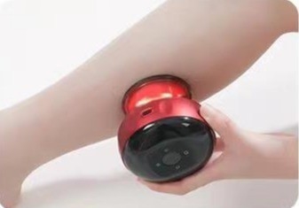 Gua Sha Nephrite Cupping Calf Massagers met CE-certificering en 6-snelheid rood opladen