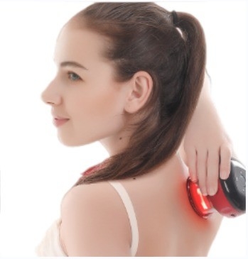 Gua Sha Nephrite Cupping Calf Massagers met CE-certificering en 6-snelheid rood opladen