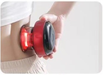 Gua Sha Nephrite Cupping Calf Massagers met CE-certificering en 6-snelheid rood opladen