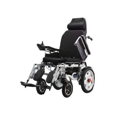 Verstelbare stalen elektrische rolstoel voor ouderen en gehandicapten CE ISO 13485 gecertificeerd