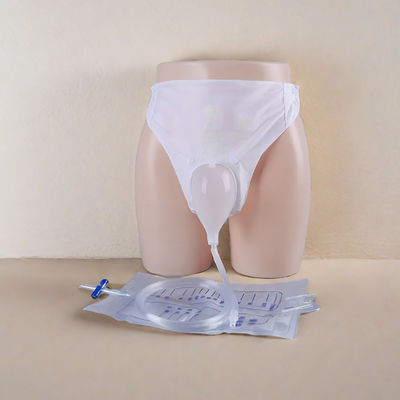 CE-gecertificeerde katheter met dubbele hanger Urinemeter Drainage Collection Bag voor medisch gebruik