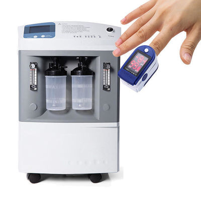 Dubbelstroom zuurstofmachine Huishoudelijke atomisering Medische 10 liter zuurstofgenerator