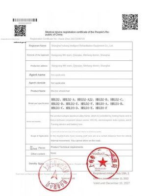 Voor- en achterintelligent dubbelbesturingssysteem Elektrische rolstoel voor professionele gebruikers