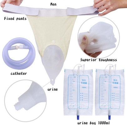 Leekproof ontwerp Plastic eenmalige urine drainage zak voor 2000 ml medische apparatuur