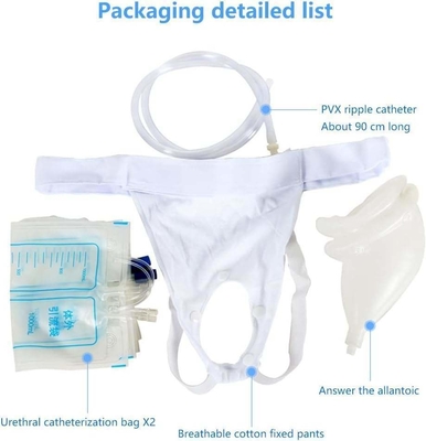 Leekproof ontwerp Plastic eenmalige urine drainage zak voor 2000 ml medische apparatuur