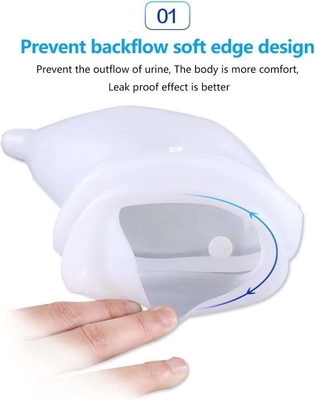 Leekproof ontwerp Plastic eenmalige urine drainage zak voor 2000 ml medische apparatuur