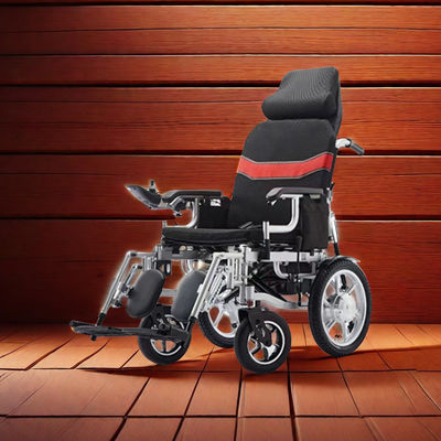 Kracht opvouwbare loodzuurbatterij Volledig automatische opvouwbare elektrische rolstoel voor 2024