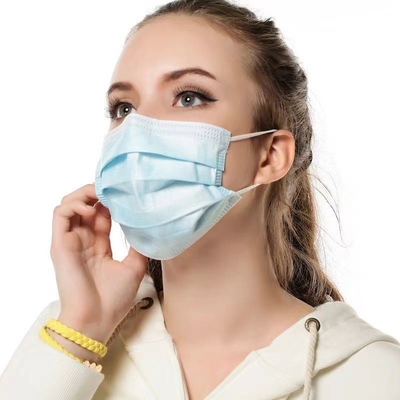 Zwart 3voudig medisch gezichtsmasker binnen 7002