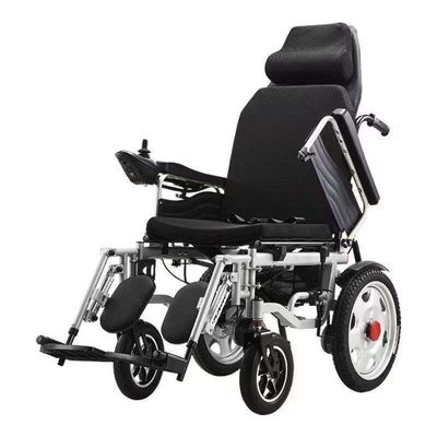 Klasse II staal elektrische rolstoel Walker vouwbare elektrische rolstoelen voor gehandicapten