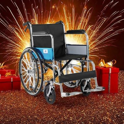 Lichte opvouwbare rolstoel met commodem recliner gecombineerd met handelsattributen en stijl