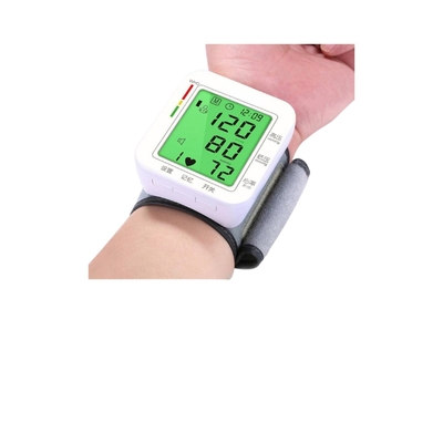 Digitale bloeddrukmeter pols Bp-monitor met stroomvoorziening 2 No. 7 batterijen