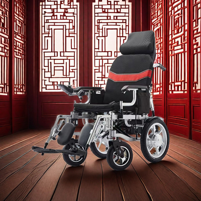 2024 Opvouwbare elektrische rolstoel voor gehandicapten