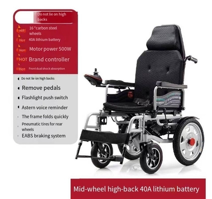 24V Spanning Dehao Geen rolstoelen Elektrisch voor medisch gebruik 108*67*91cm Afmetingen