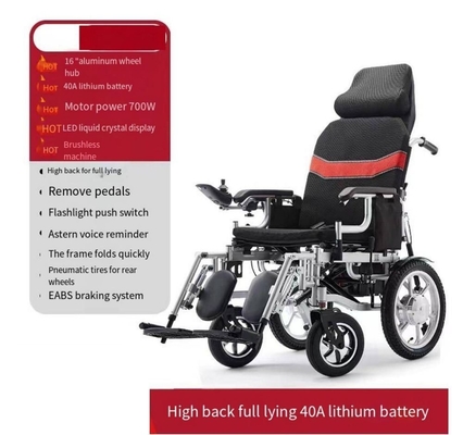24V Spanning Dehao Geen rolstoelen Elektrisch voor medisch gebruik 108*67*91cm Afmetingen