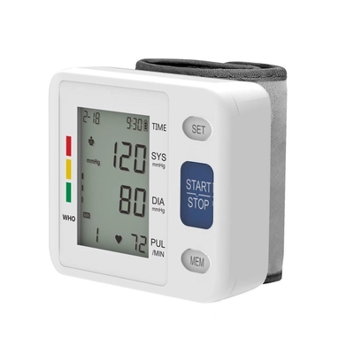 Wristsfygmomanometer met automatisch digitaal display en hartonregelmatigheden