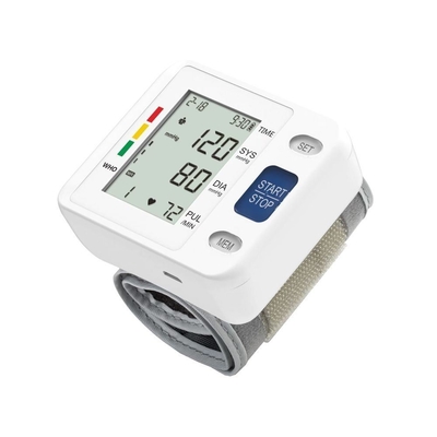 Wristsfygmomanometer met automatisch digitaal display en hartonregelmatigheden