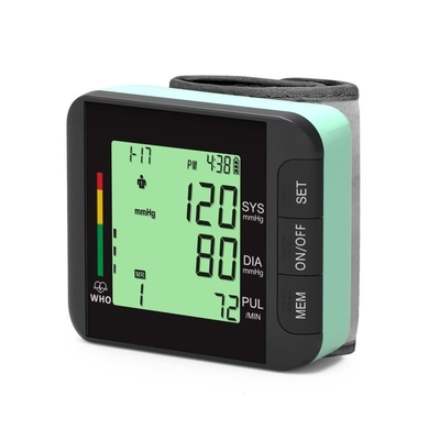 Wristsfygmomanometer met automatisch digitaal display en hartonregelmatigheden