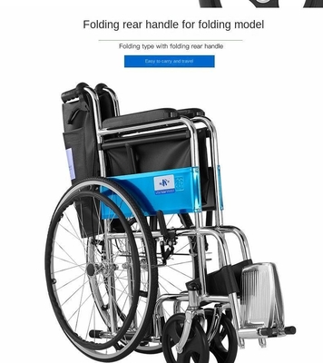 809 Model vouwwielstoel voor gehandicapten gemakkelijk te manoeuvreren en op te slaan