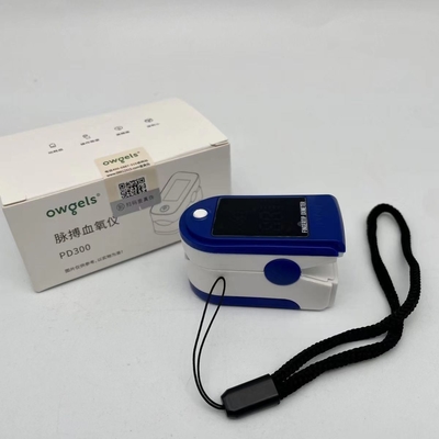 PD300 Ambulance-apparatuur Vingerpuntspulsoximeter met kleurenscherm in blauwe kleur