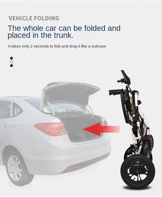 Aluminium vouwkracht elektrische rolstoel HBLD3-C voor instrumentenclassificatie klasse II