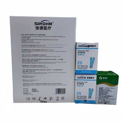 Professionele bloedglucosemeter en teststrips nauwkeurige zelfcontrole op bloedsuiker