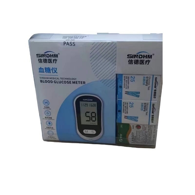 Tune-Free Code Performance Bloedglucosemeter Set met 50 teststrips