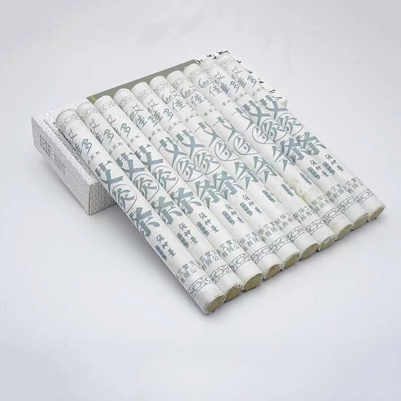 20 cm lange kruidenmoxibustiestokjes voor acupunctuurverkoeling en verbranding op het doel