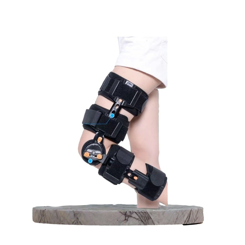 Machinery Power Source Hinged ROM Knee Brace CE Certified Post Op Knee Support Orthose