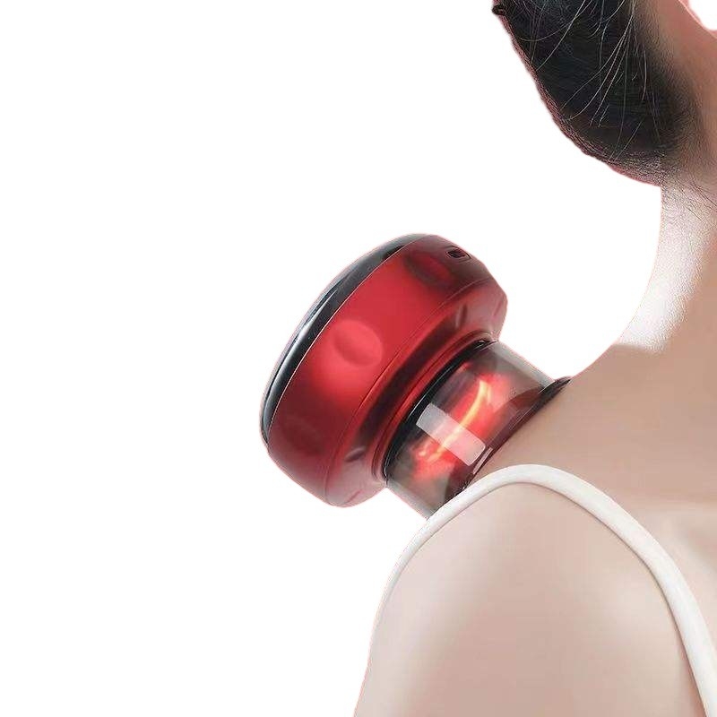 Gua Sha Nephrite Cupping Calf Massagers met CE-certificering en 6-snelheid rood opladen