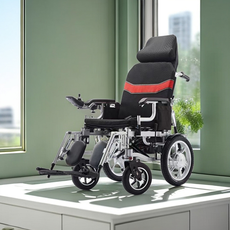 Lichte aluminium elektrische rolstoel 250W*2 Motoren en totale afmetingen 108*67*91cm