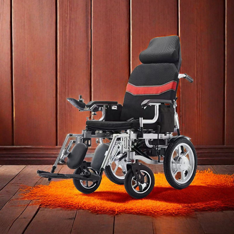 24V Spanningsdrijving Rollator Rolstoel voor thuis Lichte 120kg Belastinggewicht