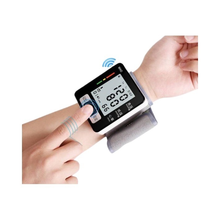 Geprinte logo Metalen Volledig automatische digitale bovenarm Electronische sphygmomanometer