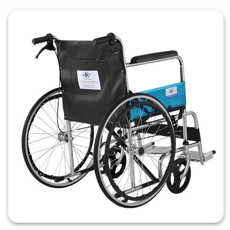 809 Model vouwwielstoel voor gehandicapten gemakkelijk te manoeuvreren en op te slaan